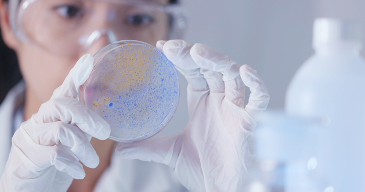 scientist in lab - photo by leungchopan