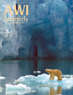 Winter 2010 AWI Quarterly Cover - Photo by Rinie Van Meurs/Foto Natura/Minden Picture Winter 2010 AWI Quarterly Cover - Photo by Rinie Van Meurs/Foto Natura/Minden Picture