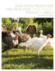 "Free Range" Product Labels Report Cover