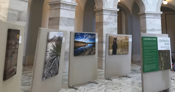 A photo exhibit on Capitol Hill examines how a US-Mexico border wall could cause irreversible damage to human communities and wildlife