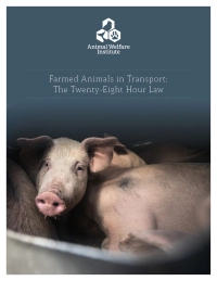 Report cover of Farmed Animals in Transport: The Twenty-Eight Hour Law