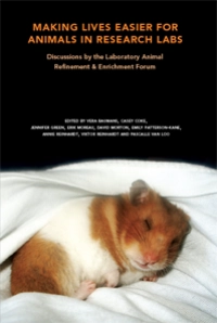 Book cover of Making Lives Easier for Animals in Research Labs