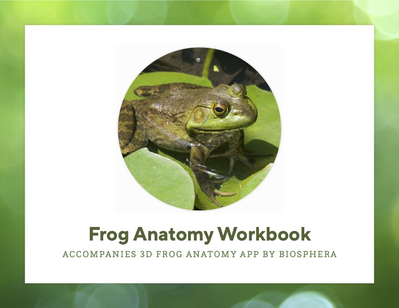 Cover of Frog Anatomy Workbook